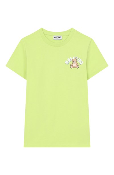 Хлопковая футболка MOSCHINO, арт. HWM058/LAA01_001