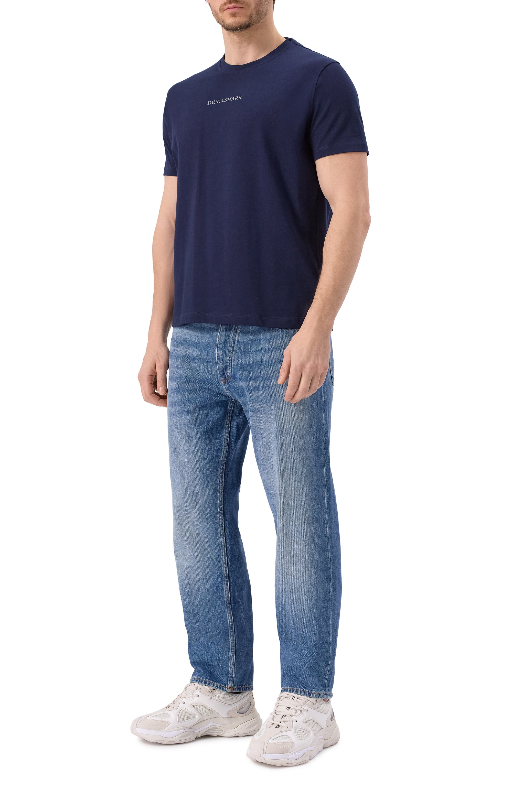 Хлопковая футболка PAUL&SHARK, арт. 25411088/L, фото 2