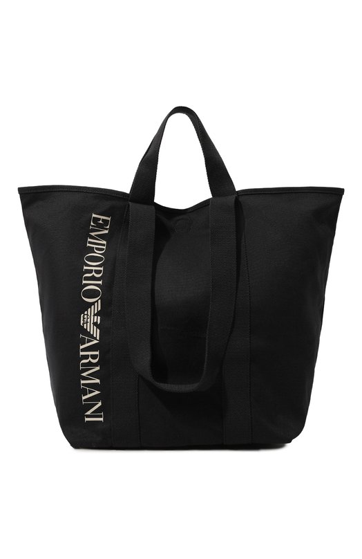 фото Текстильная пляжная сумка emporio armani