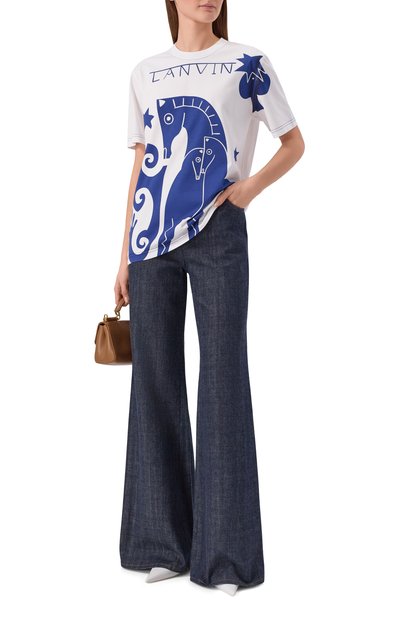 Хлопковая футболка LANVIN, арт. RM-TS0016-J314-P26, фото 2