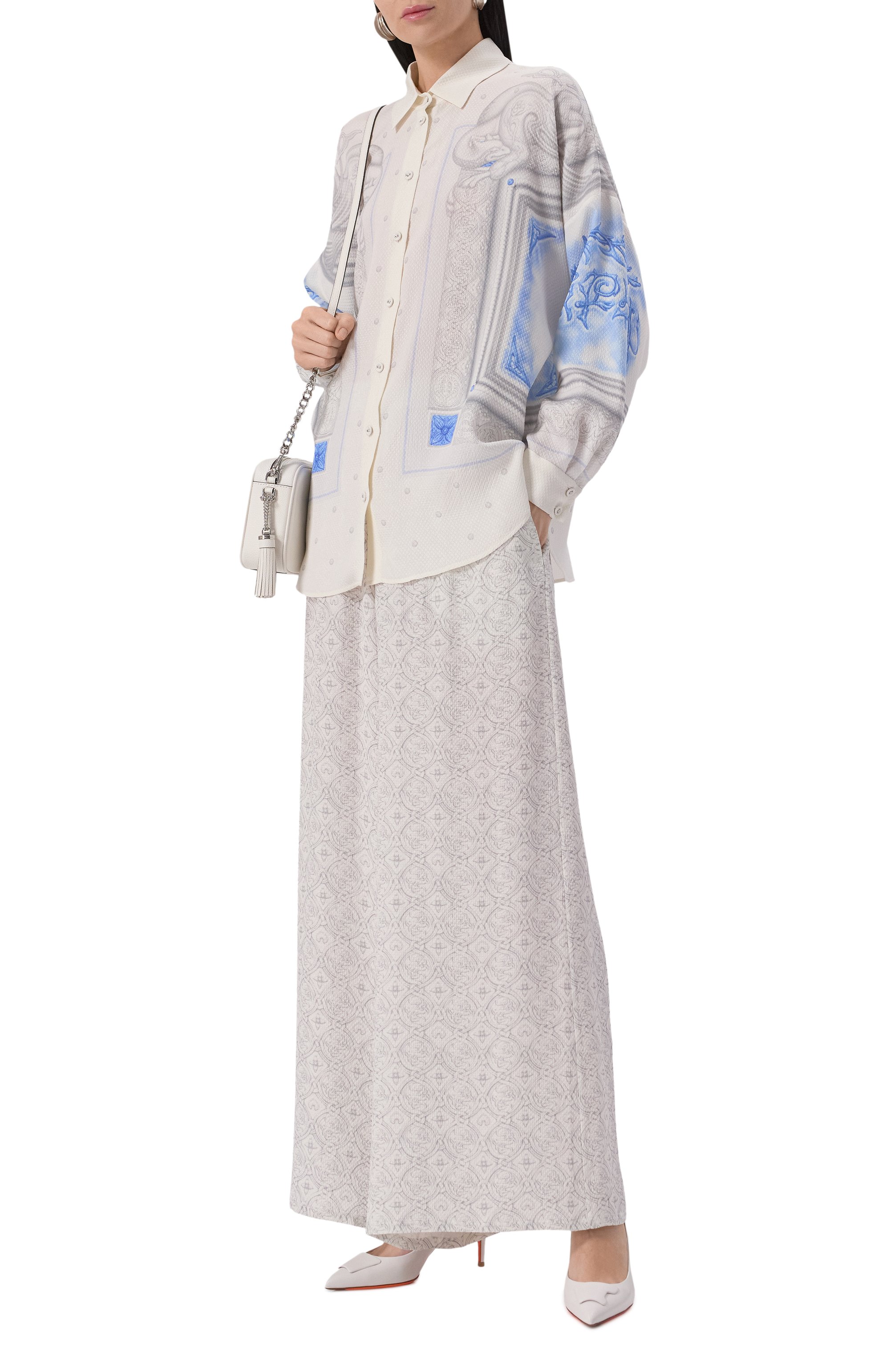 Шелковые брюки AKHMADULLINA, арт. 1125.2B604/S250.1, фото 2