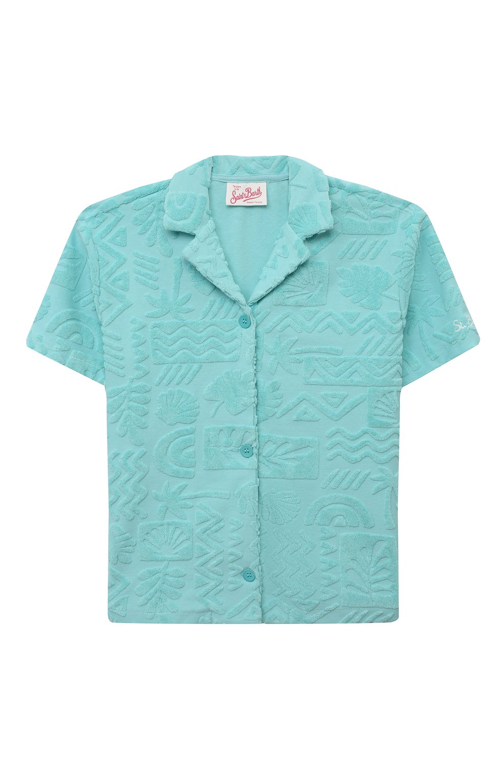 Хлопковая рубашка MC2 SAINT BARTH, арт. STBK EVERLEE/EVL0001, фото 1