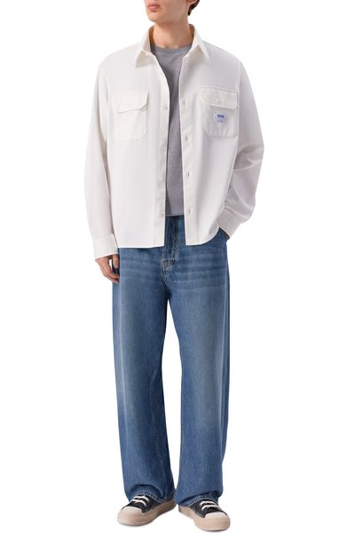 Хлопковая рубашка HUGO BLUE, арт. 50520001, фото 2