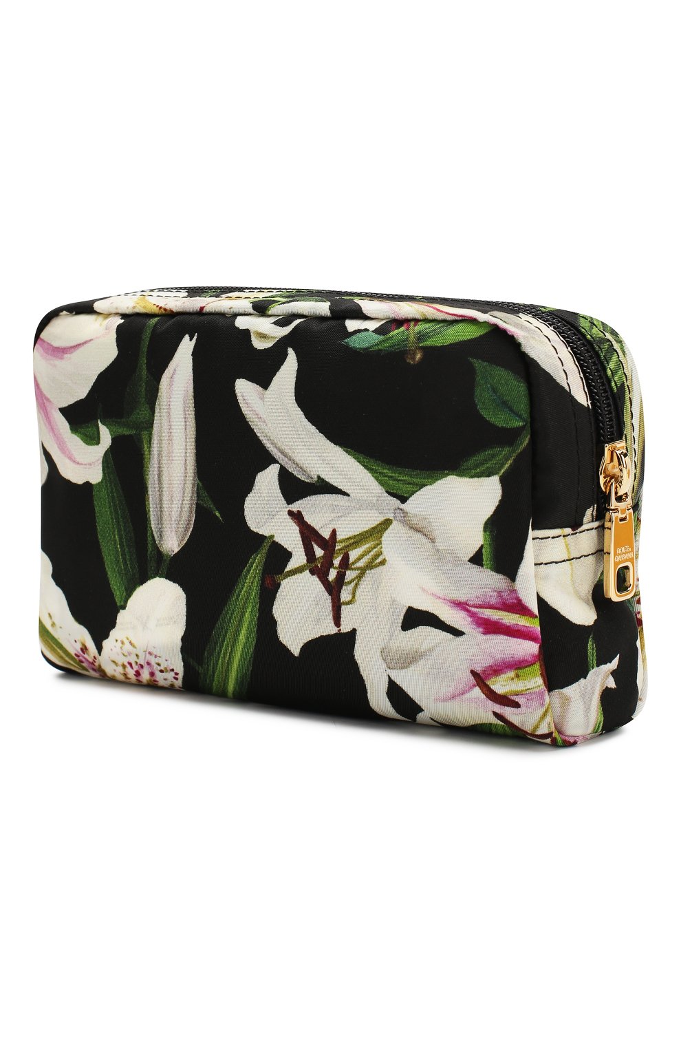 Текстильная косметичка DOLCE & GABBANA черного цвета по цене 37800 руб., арт. BI0929/AA265, фото 2 Текстильная косметичка DOLCE & GABBANA, арт. BI0929/AA265, фото 2