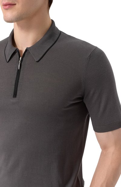 Шелковое поло GRAN SASSO, арт. 43166/23506, фото 5