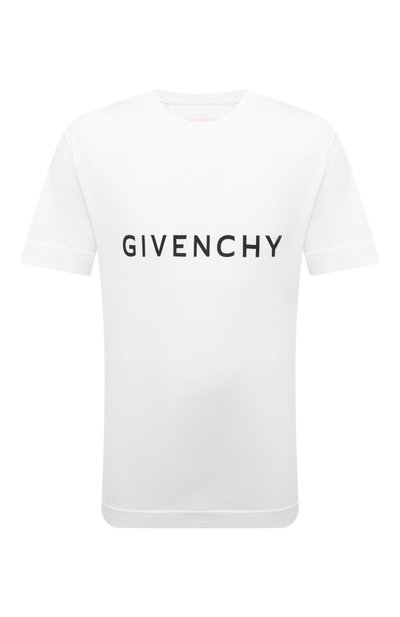 Мужская хлопковая футболка GIVENCHY, арт. BM716G/3YAC