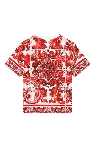 Хлопковая футболка DOLCE & GABBANA, арт. L4JTHV/II7KX_001, фото 2