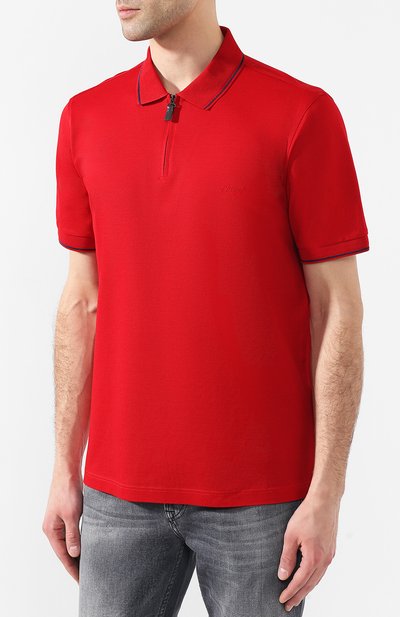 Хлопковое поло BRIONI, арт. UJ9S0L/P8621, фото 3