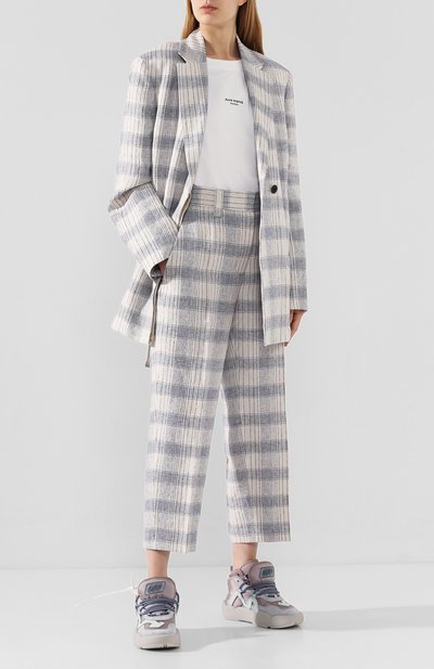 Хлопковая футболка ACNE STUDIOS, арт. AL0135/W, фото 2