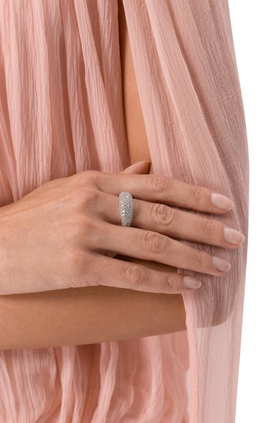 Кольцо sublima SWAROVSKI серебряного цвета по цене 21400 руб., арт. 5737597, фото 2 Кольцо sublima SWAROVSKI, арт. 5737597, фото 2
