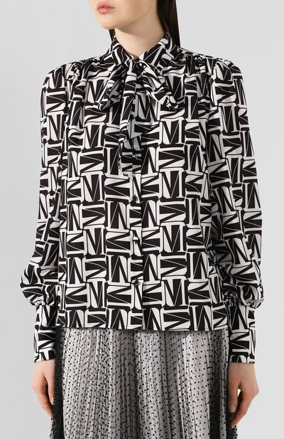 Блузка с принтом MSGM, арт. 2841MDE37 207159, фото 3