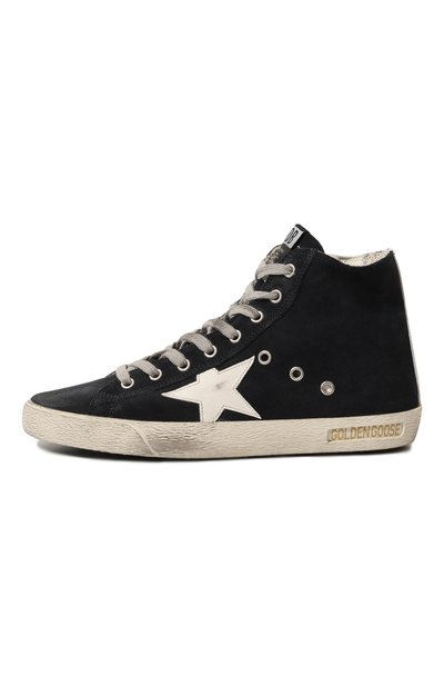 Замшевые кеды francy GOLDEN GOOSE DELUXE BRAND, арт. GMF00113/F0003225051, фото 4