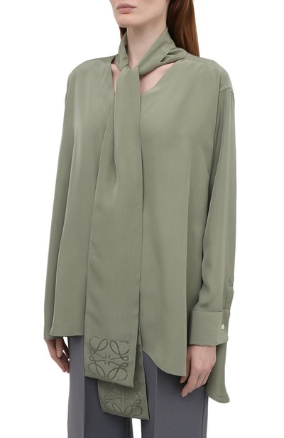 Шелковая блузка LOEWE, арт. S359337XCR, фото 3
