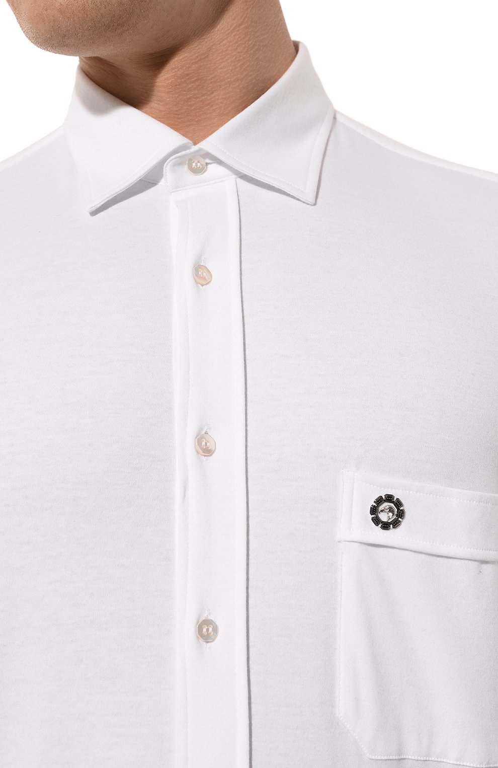 Хлопковая рубашка STEFANO RICCI, арт. CJ006948/TE2600, фото 5