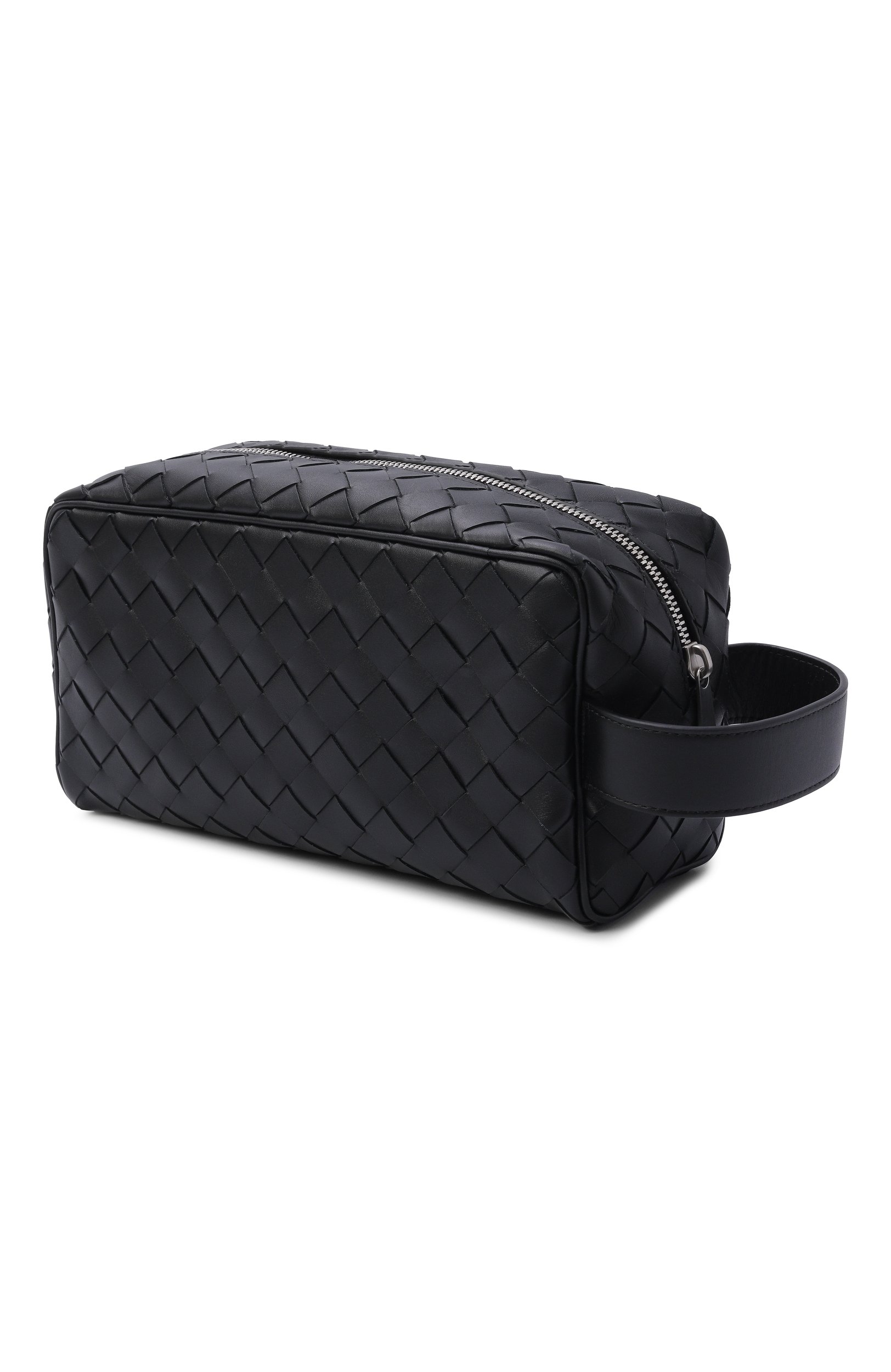 Несессер BOTTEGA VENETA черного цвета по цене 208000 руб., арт. 729295/VCPQ1/8803, фото 2 Несессер BOTTEGA VENETA, арт. 729295/VCPQ1/8803, фото 2