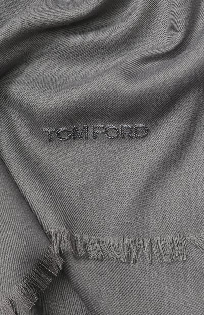 Шарф из смеси кашемира и шелка TOM FORD, арт. 5TF124/2Z8, фото 2