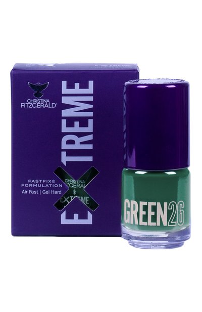 Женский лак для ногтей extreme, оттенок green 26 (15ml) CHRISTINA FITZGERALD, арт. 9333381005151