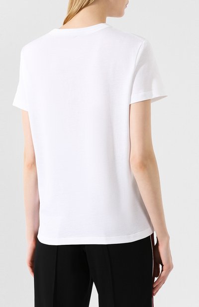 Футболка KENZO белого цвета по цене 5430 руб., арт. F002TS793980, фото 4 Футболка KENZO, арт. F002TS793980, фото 4