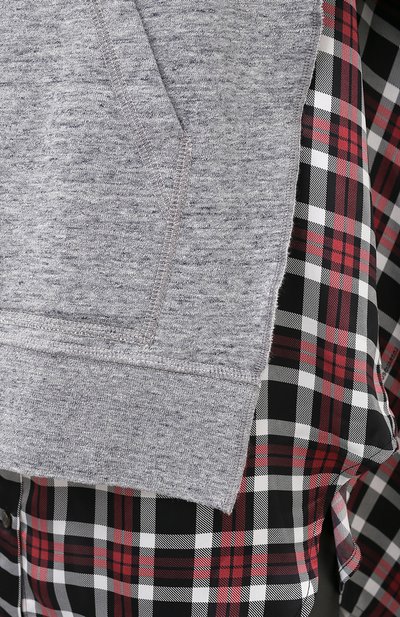Хлопковый свитшот DSQUARED2 серого цвета по цене 56900 руб., арт. S75GU0383/S25477, фото 5 Хлопковый свитшот DSQUARED2, арт. S75GU0383/S25477, фото 5