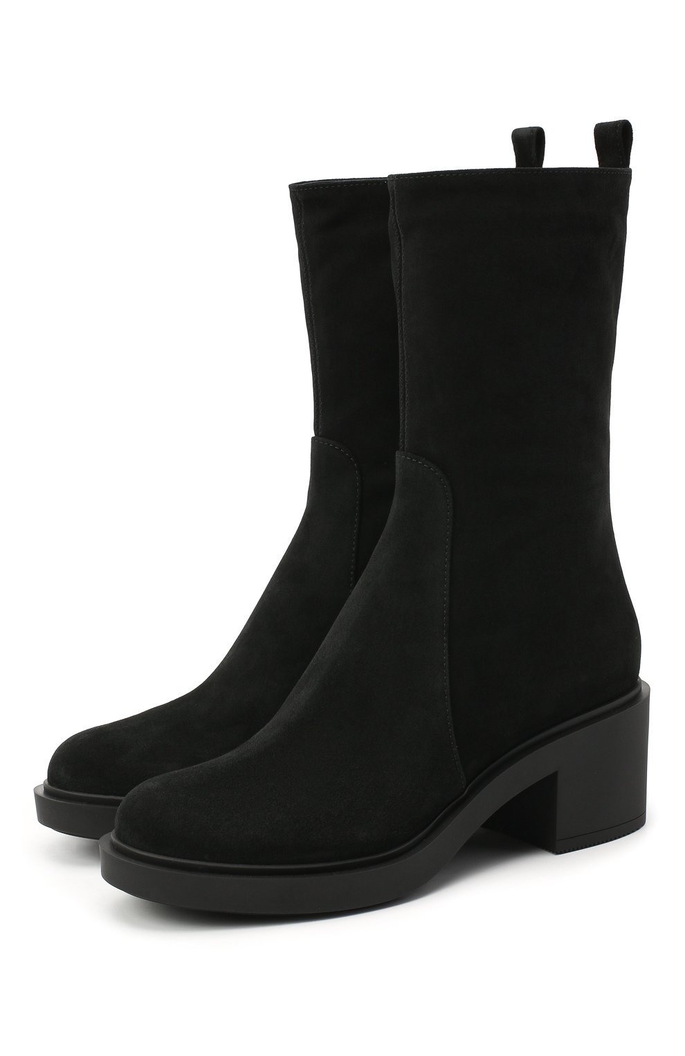 Замшевые полусапоги martines GIANVITO ROSSI, арт. G73313.45G0M.SUENER0, фото 1