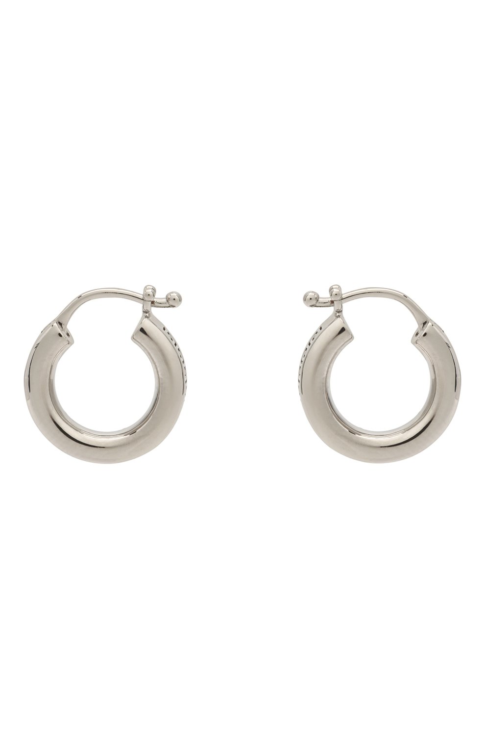 Серьги VERSACE серебряного цвета по цене 37800 руб., арт. DG28444/DJMT, фото 1 Серьги VERSACE, арт. DG28444/DJMT, фото 1