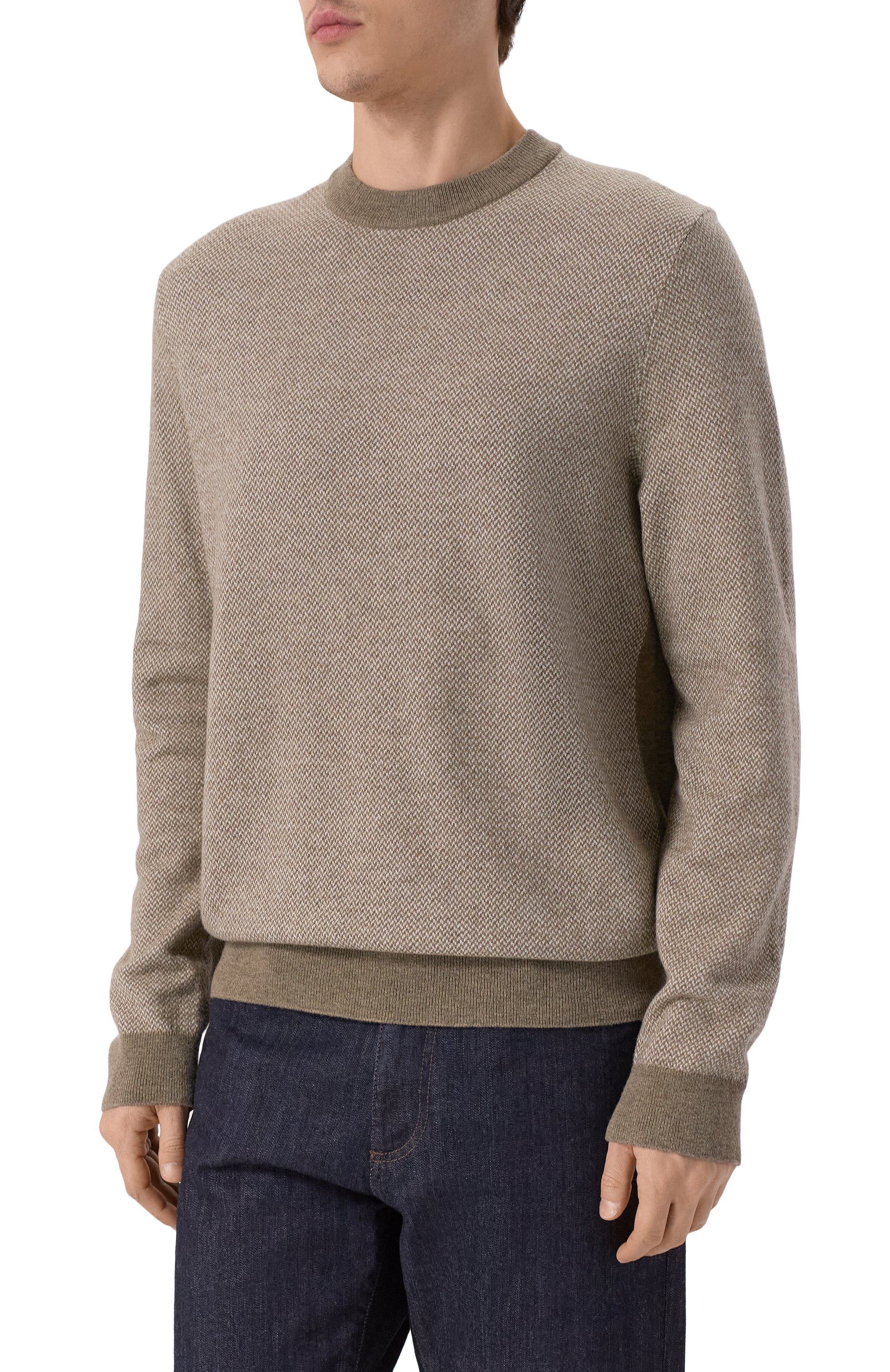 Джемпер из шерсти и хлопка BOSS, арт. 50549986, фото 3