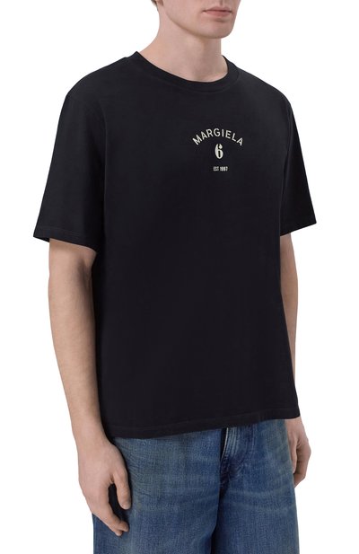 Хлопковая футболка MM6, арт. SH2GC0038/M20048, фото 3