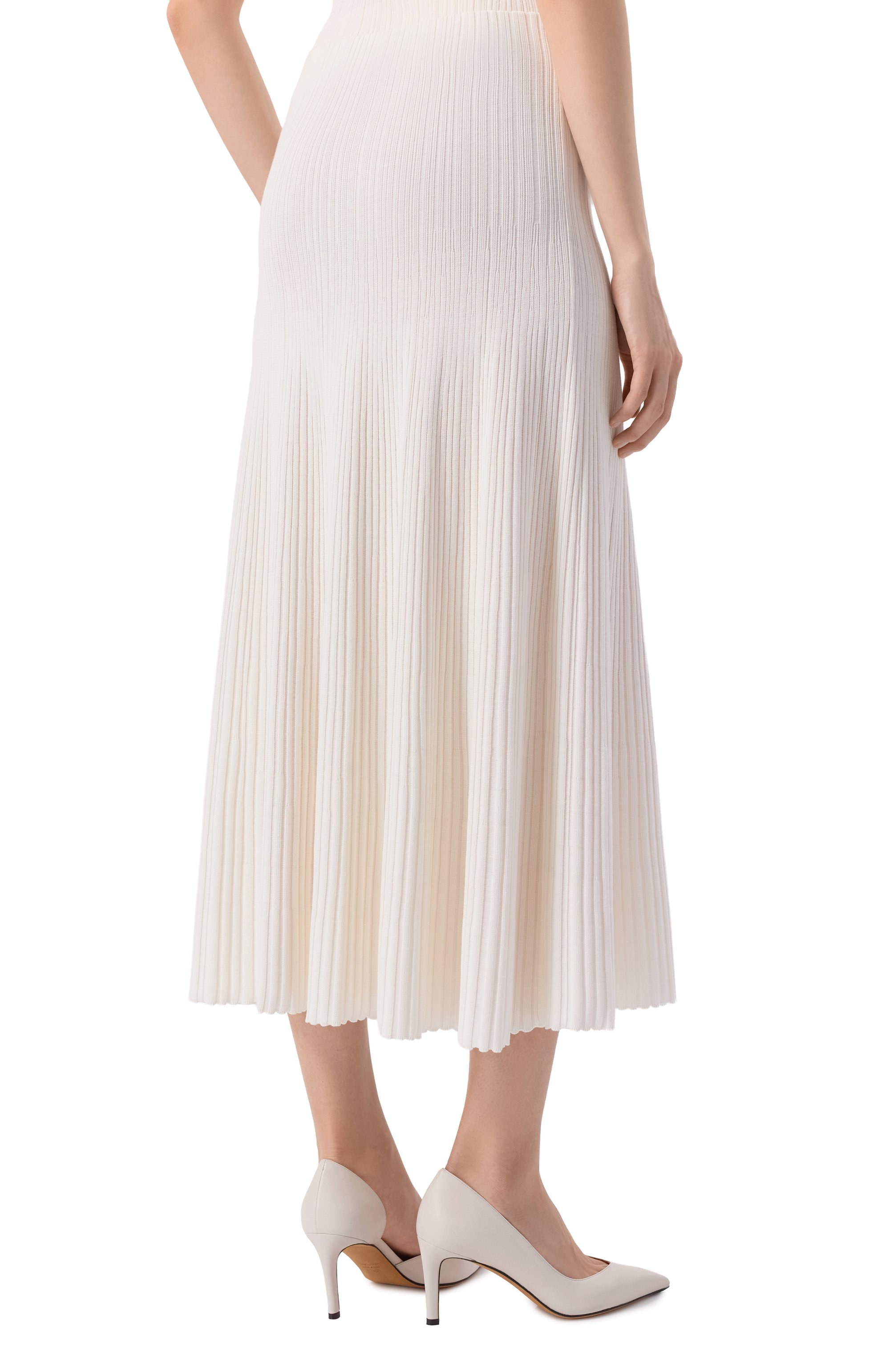 Юбка из хлопка и шелка AGNONA, арт. KG11010E/7Q180PE, фото 4