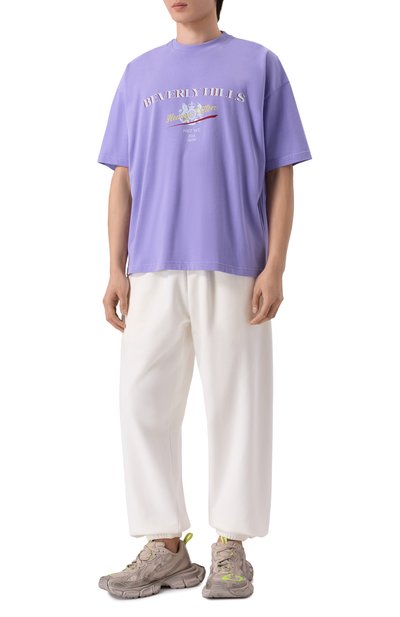 Хлопковая футболка PLANTA ROSA, арт. PR/T02/BEVERLY-PARADISE/220VELVET, фото 2