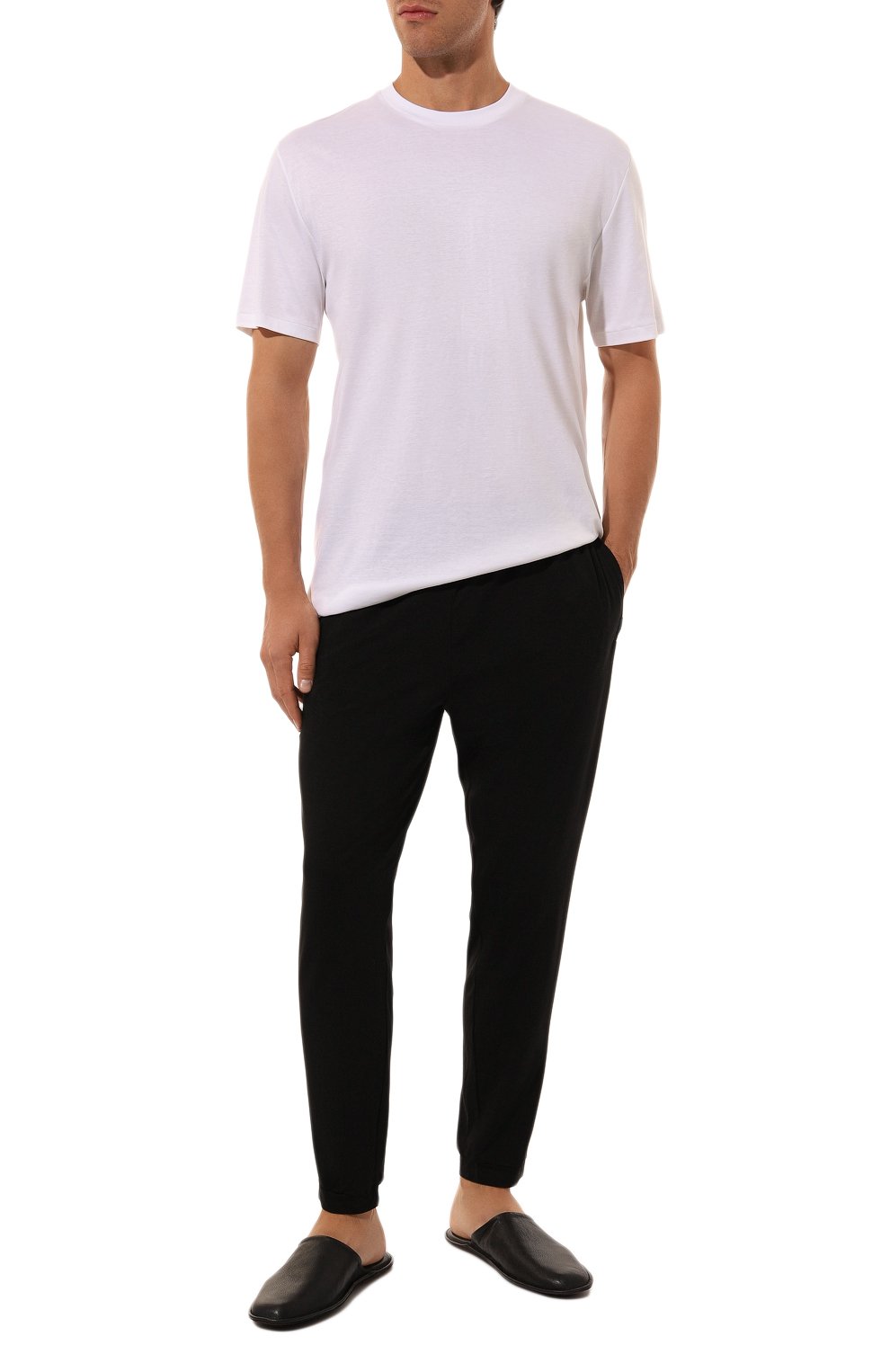 Кожаные домашние туфли HOMERS AT HOME, арт. 12045/BUFALIN0, фото 2