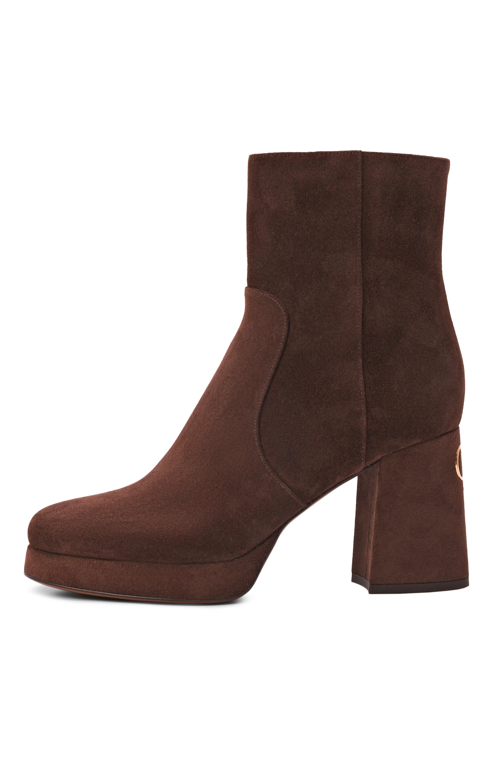Замшевые ботильоны fawcette 90 VALENTINO, арт. 9W2S0NF1/DHU, фото 4