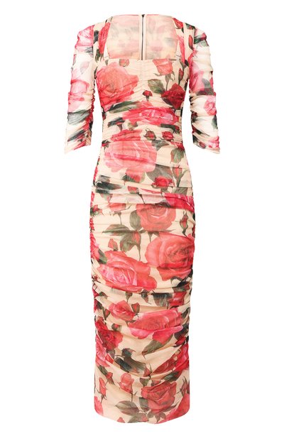 Женское хлопковое платье DOLCE & GABBANA, арт. F6XD3T/FSEG5
