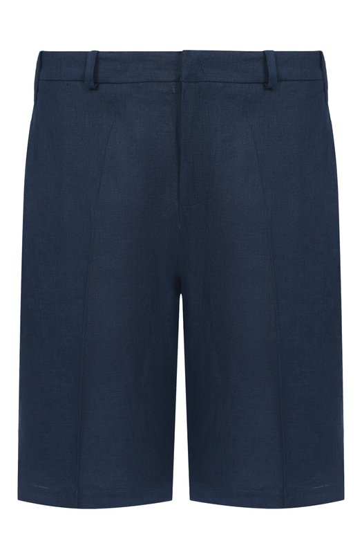 Льняные шорты Kiton UPKN098K0708H Синий UPKN098K0708H