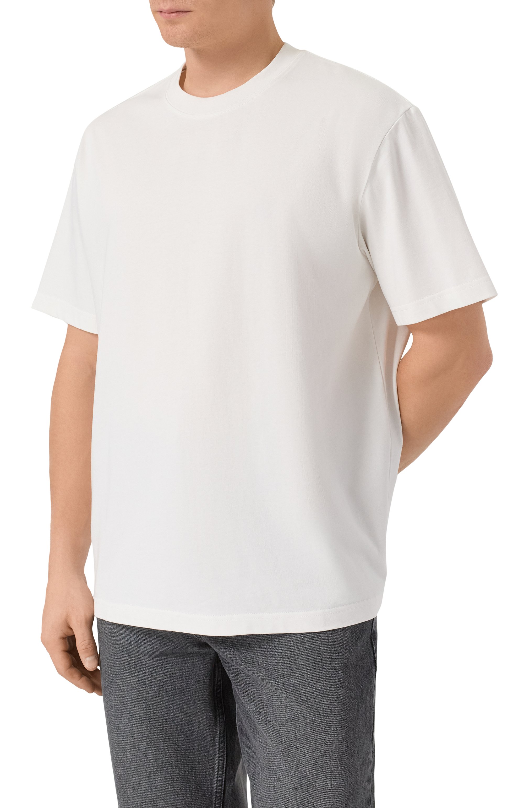 Хлопковая футболка 12 STOREEZ, арт. 133734, фото 3