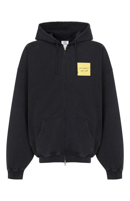 Мужской хлопковая толстовка VETEMENTS, арт. UA65HD210B/1302 M0LLET0N