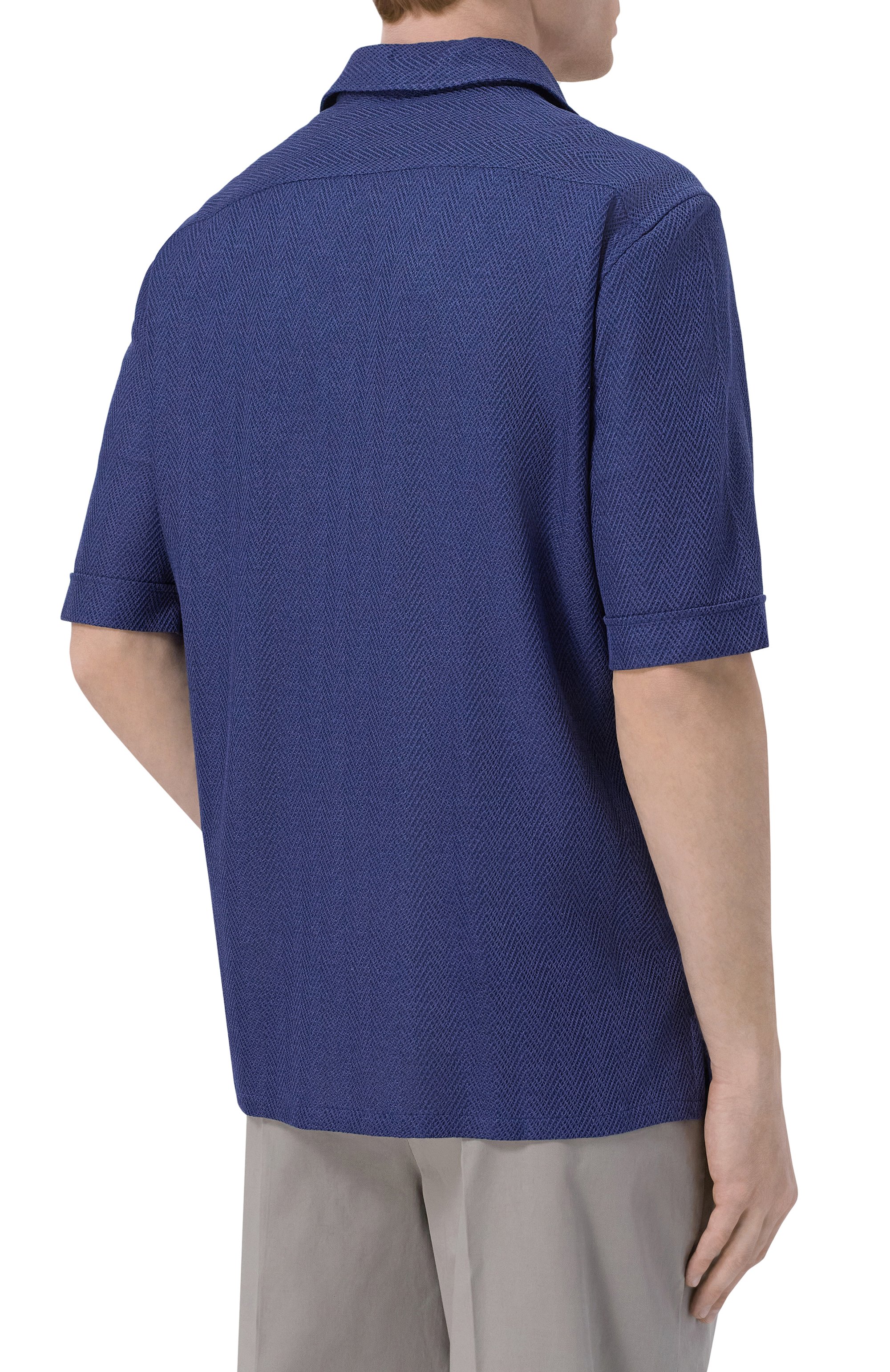 Рубашка из шелка и хлопка STEFANO RICCI, арт. CJ008195/DJ0002, фото 4