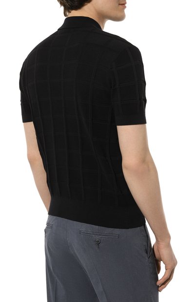 Хлопковое поло EMPORIO ARMANI, арт. 3R1MXM/1MEXZ, фото 4