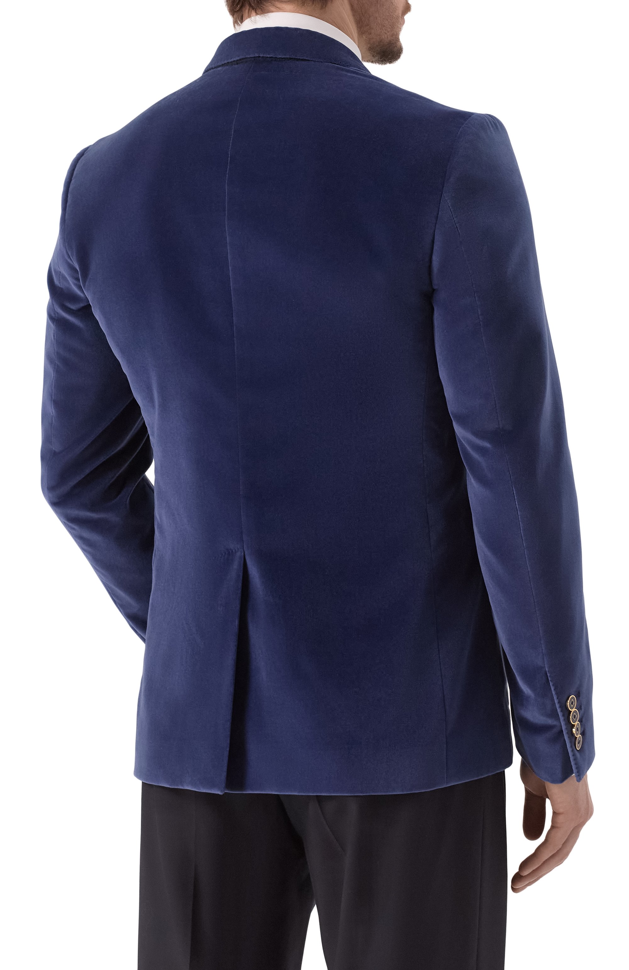 Бархатный пиджак DOLCE & GABBANA, арт. G2TV4T/FUVG7, фото 6