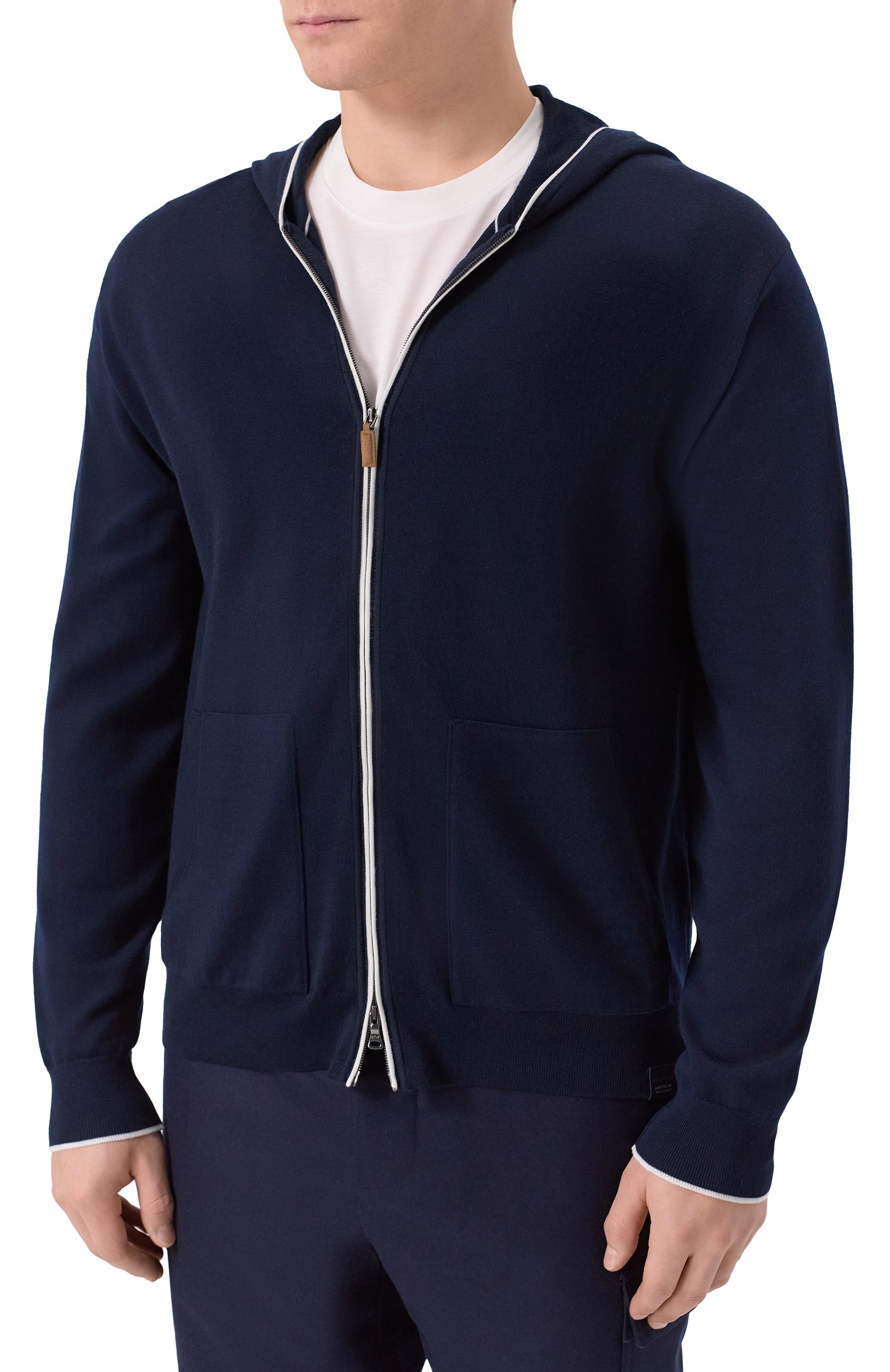 Кардиган из шерс�ти и кашемира PAUL&SHARK, арт. 15311222, фото 3