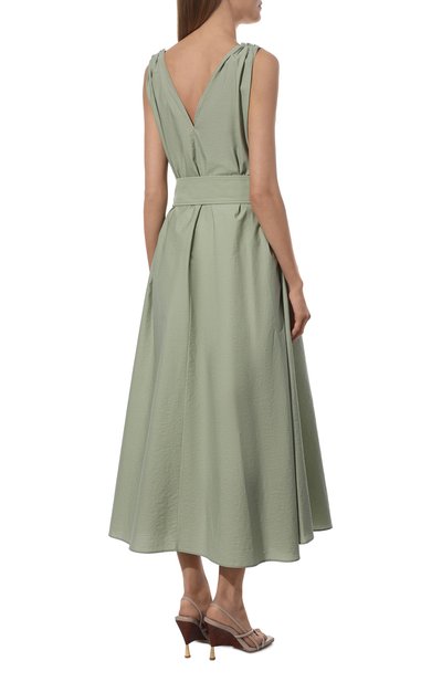 Хлопковое платье BRUNELLO CUCINELLI, арт. M0F79A4538, фото 4