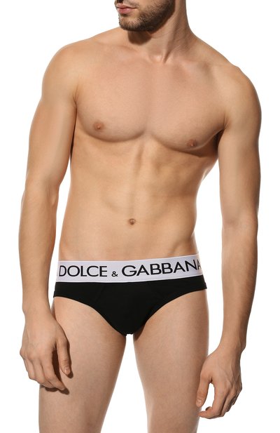 Хлопковые брифы DOLCE & GABBANA, арт. M3D03J/0UAIG, фото 2