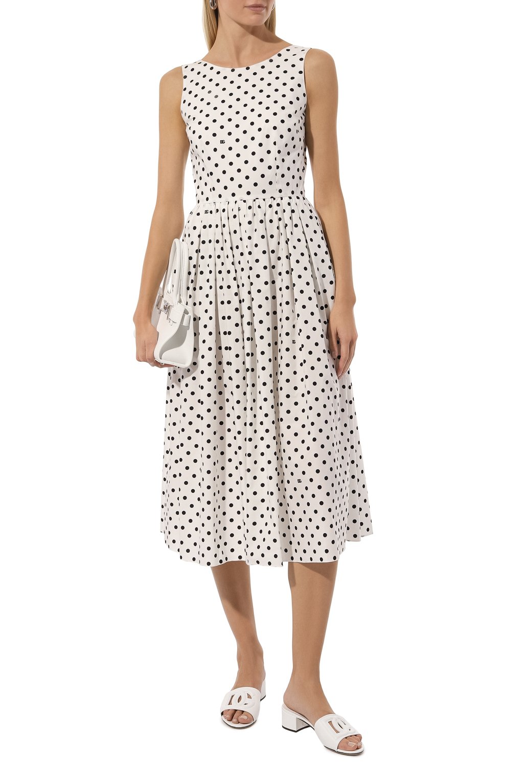 Кожаные мюли bianca DOLCE & GABBANA, арт. CR1755/AY329, фото 2