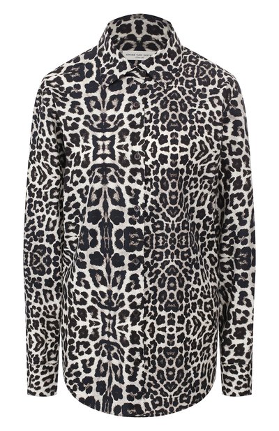 Женская хлопковая рубашка DRIES VAN NOTEN, арт. 201-30758-9006