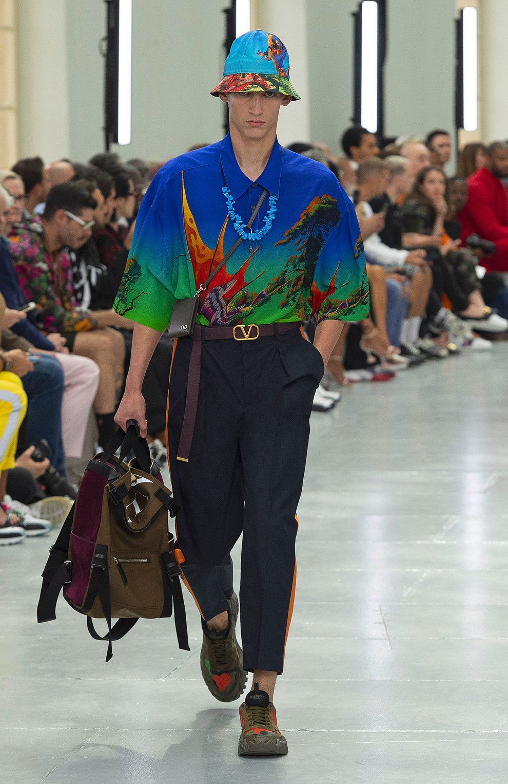 Хлопковая рубашка VALENTINO, арт. TV0AA77165S, фото 6