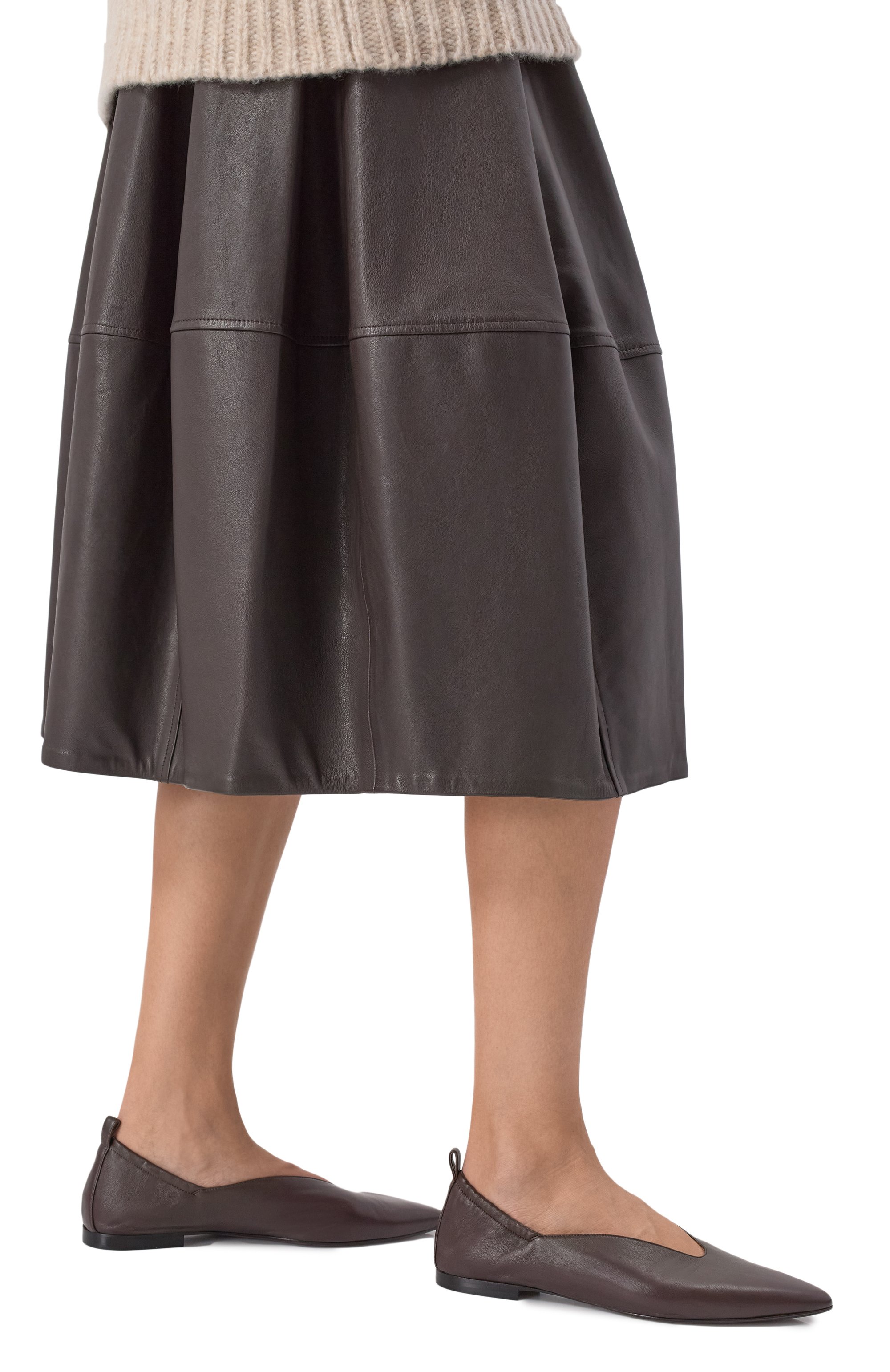 Кожаные балетки CO, арт. 0062NAP-CHC, фото 3