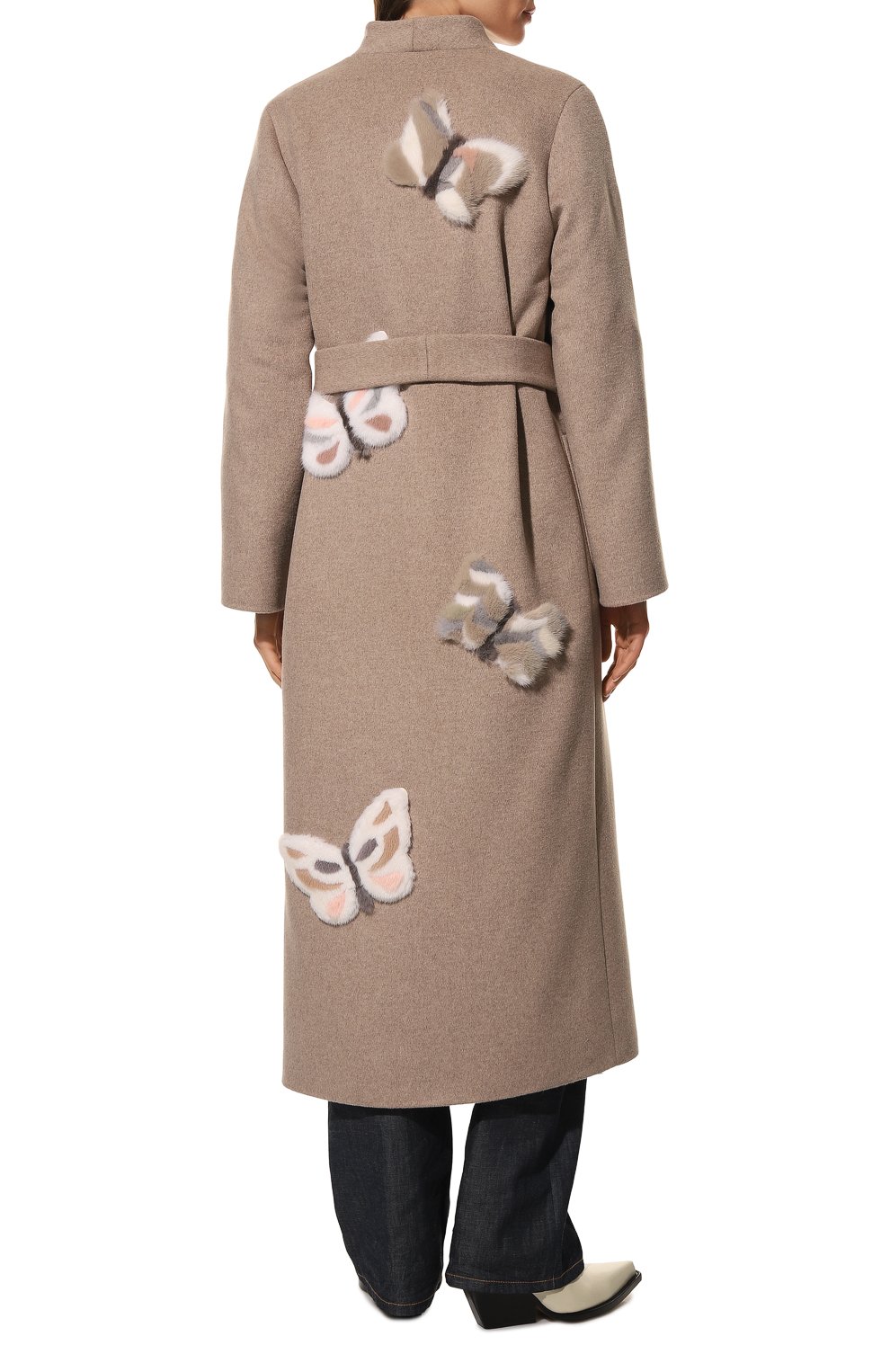 Пальто из шерсти и кашемира SEVEN LAB, арт. CX-00.01 beige, фото 4