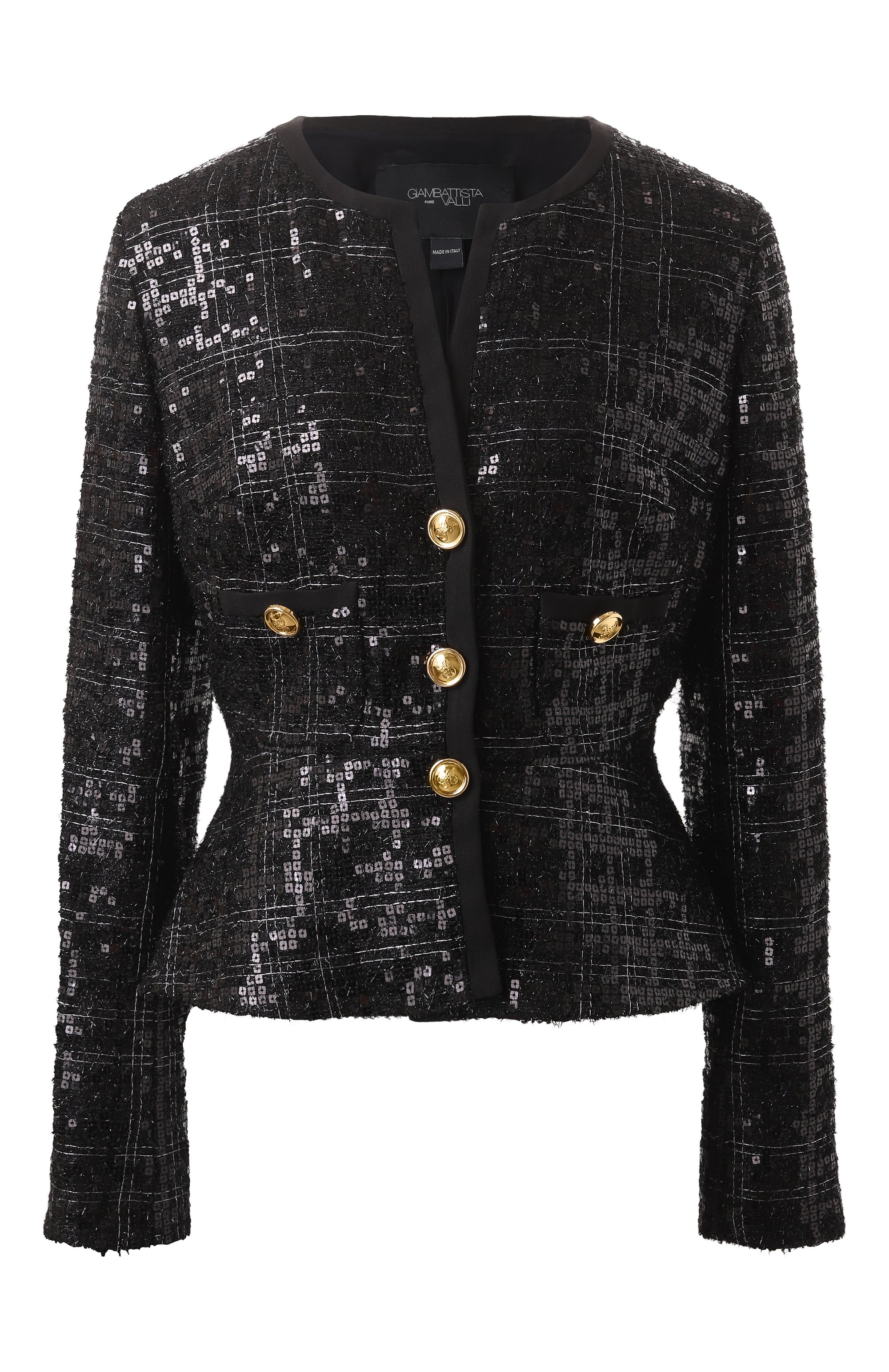 Жакет с отделкой пайетками GIAMBATTISTA VALLI, арт. 25SSPVCA6106-23LAB, фото 1