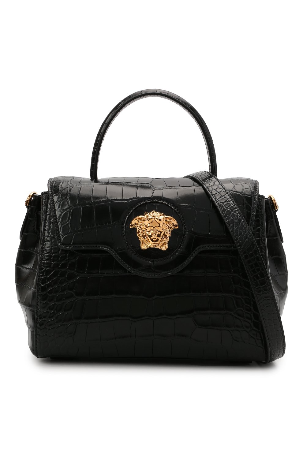 Сумка la medusa medium из кожи аллигатора VERSACE, арт. DBFI039/D2C0C/AMIS, фото 6