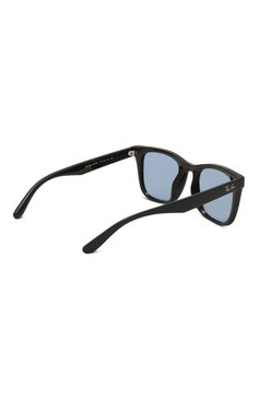 Женские солнцезащитные очки RAY-BAN голубого цвета, арт. 4420-601/80 | Фото 5 (Нос: Не проставлено; Региональные ограничения белый список (Axapta Mercury): Не проставлено; Тип очков: С/з; Кросс-КТ: С/з-унисекс; Материал: Пластик; Оптика Гендер: оптика-унисекс; Очки форма: Квадратные)