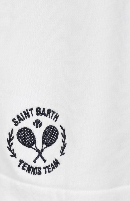 Хлопковые шорты MC2 Saint Barth STBW CATE/04654H Белый  STBW CATE/04654H Фото 5